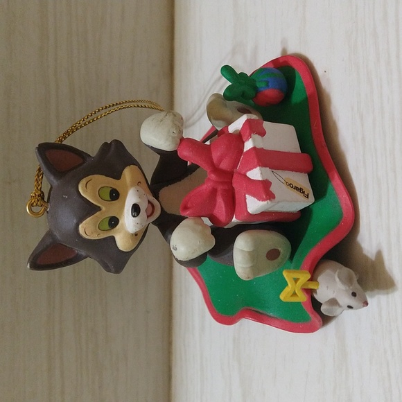 Disney Other - Vintage 1990s Disney's FIGARO Ornament from Pinocchio by Grolier
